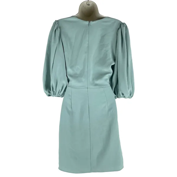 Amanda Uprichard Alida Waist Tie Mini Dress Waist Tie Sage Green Size S - Image 7