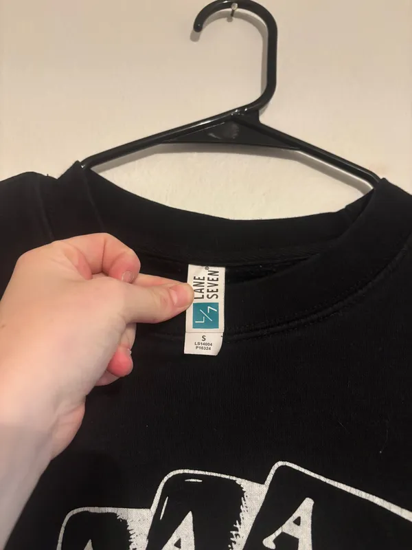 Western Black card Crewneck - Image 3