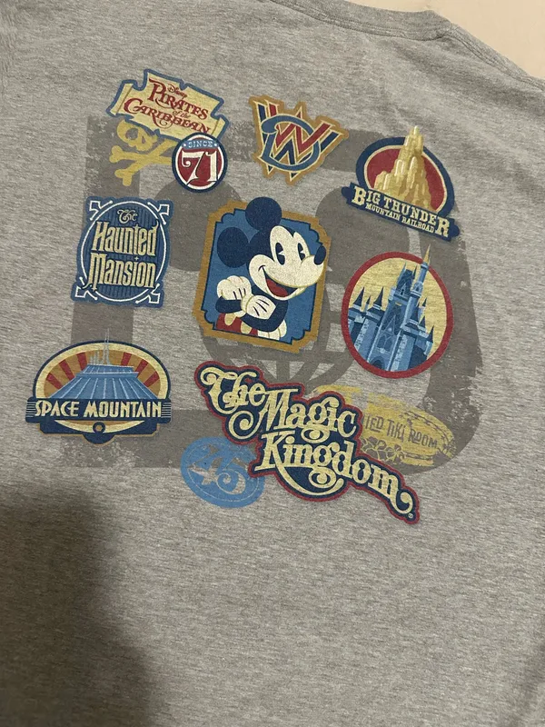 Disney 45th Anniversary Graphic Tee - Image 3
