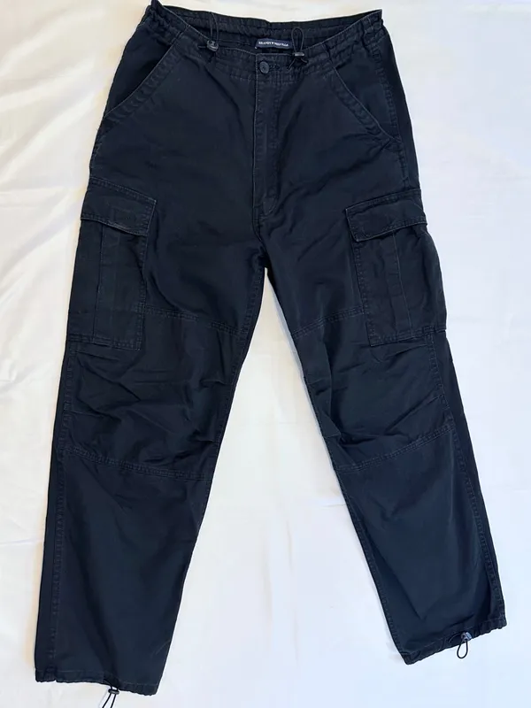 Brandy Melville Jemma Cargo Pants – Black - Image 6