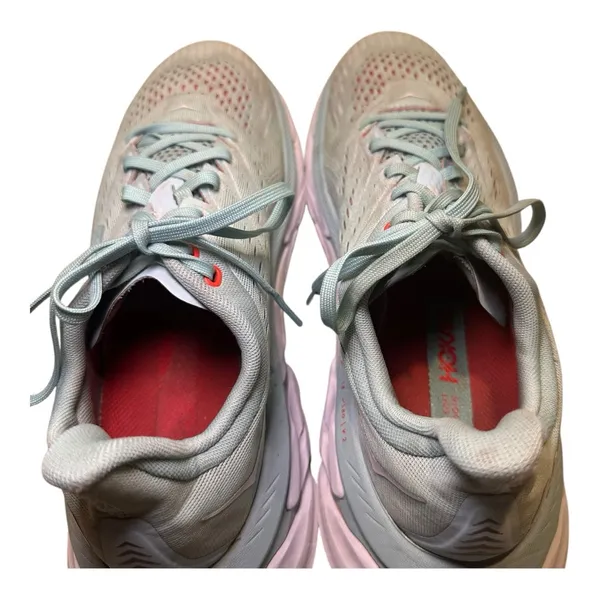 HOKA One One Clifton Edge Seafoam Blue‎ Running Shoes Sneakers Womens Size 11 - Image 6