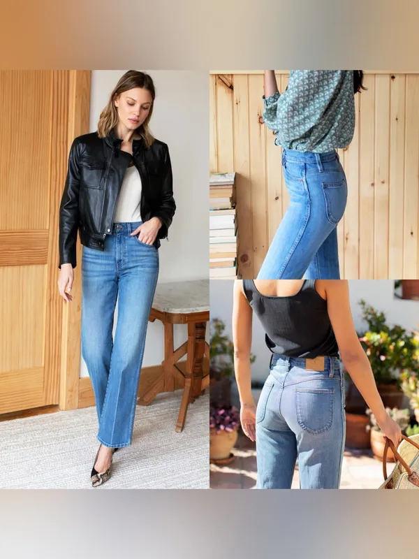 Emerson Fry Twin Doves Treasure Straight Jeans Worn Blue 30 EUC - Image 2