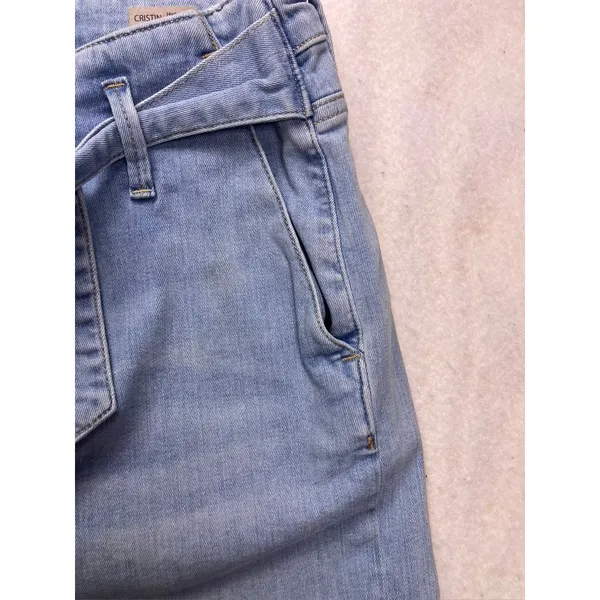 Mavi Jeans Cristin Jeans Women‎ 30 Blue High Rise Wide Leg Raw Hem Denim - Image 11