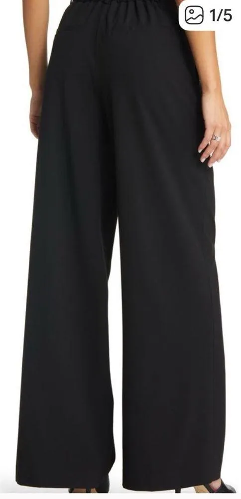 Open Edit Wide Leg Suit Trouser - Image 2