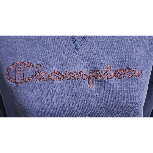 Vtg‎ Champion Sweatshirt Pullover Embroidered Logo Crew Neck Comfy Casual XX-L - Image 5