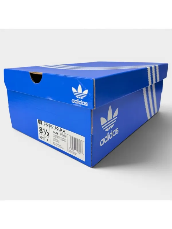 adidas Gazelle Bold W Sneakers Red Gum Womens 8.5 IG4388 New Box - Image 11