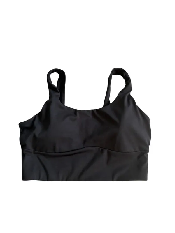 GYMSHARK Womens Black Sports Bra Size Medium - Image 2