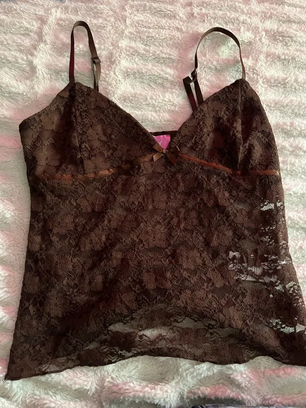 Edikted Sheer Tank Top - Image 3