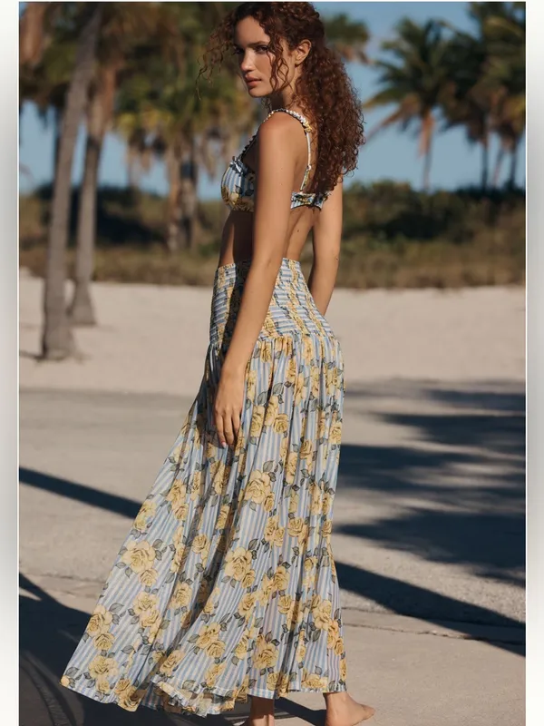 Anthropologie Hutch Ravi Maxi Skirt Size 2X NWT - Image 2