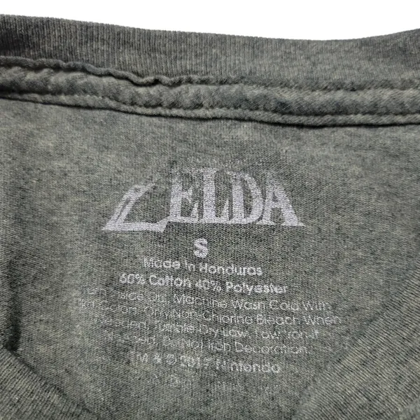 Zelda Shirt Size Small Nintendo Zelda Graphic Print T-Shirt Nintendo Graphic Tee Unisex T-shirt - Image 6