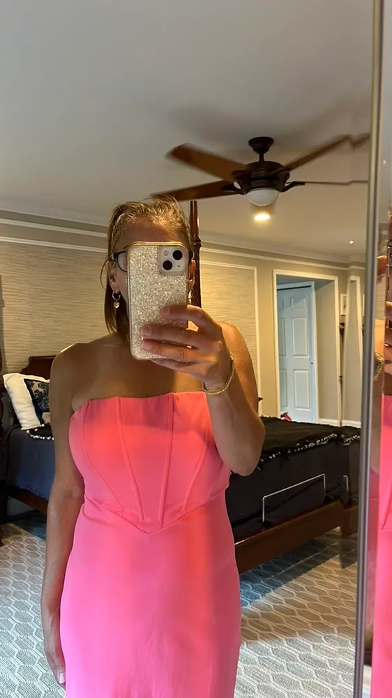 Princess Polly Pink Cocktail Dress - Image 5