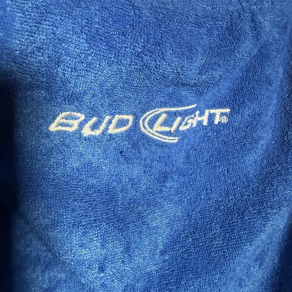 Bud Light Promotional Strapless Royal Blue Romper Size Small Women's One Piece - Image 2