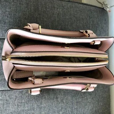 Michael Kors Savannah Saffiano Small Satchel New! - Image 6