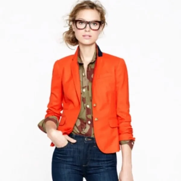 NWOT J.crew school boy linen blazer - Image 3