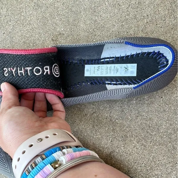 Rothy’s The Flat Pebble Gray Knit Round Toe Ballet Flat - Image 6
