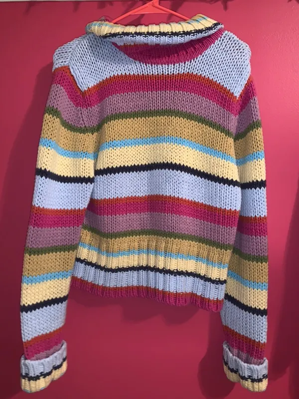 striped sweater Multi Size L - Image 2