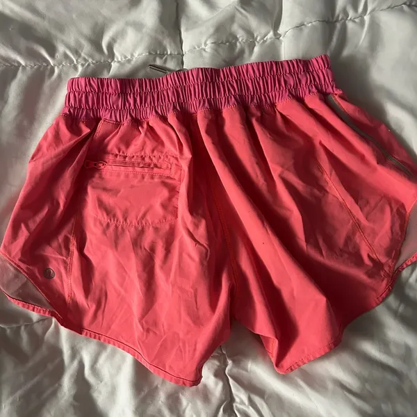 Lululemon Athletica Pink Athletic Shorts Lightweight Elastic Waist - Image 2