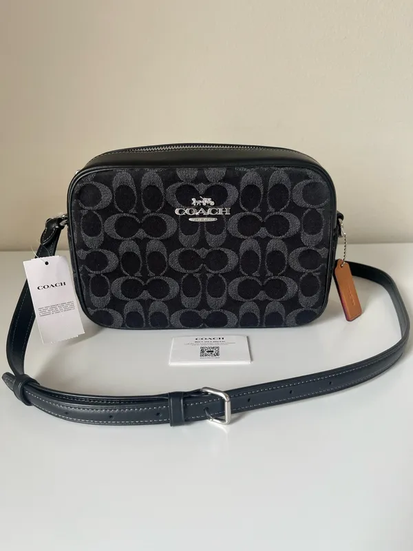 Coach Jamie Camera Bag In Signature Denim - Image 2