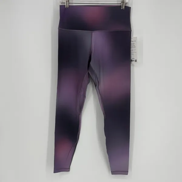 Lululemon Align High-Rise Pant 28” Aurora Haze Purple Multi Women's Size 12 NWT! - Image 5