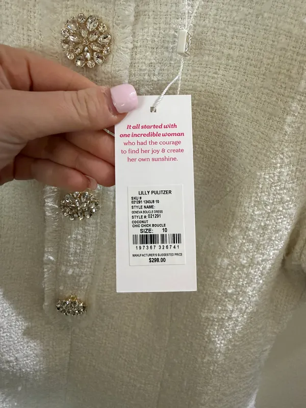 Lilly Pulitzer Geneva Boucle Dress - Image 4