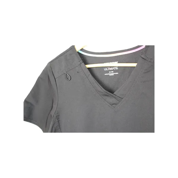 Scrubstar‎ Women's XS Active V-Neck 2 Pocket Stretch Medical Nurse Scrub Top - Image 3