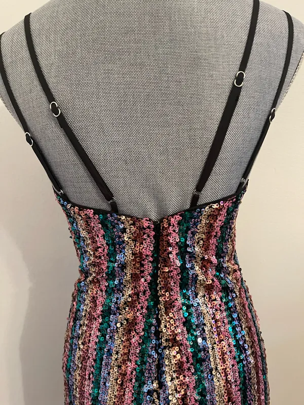 Lovers + Friends Mini Dress Sequin . Size XS - Image 8