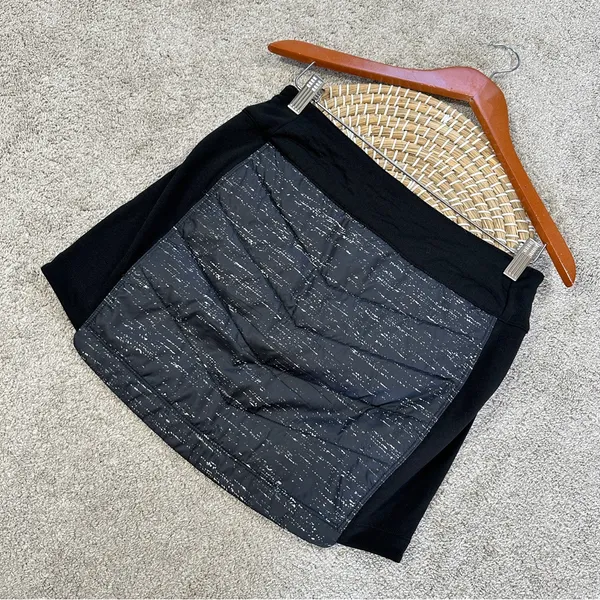 Smartwool Women’s Merino Wool Insulated Quilted Pull On Mink Skirt in Black S - Image 4