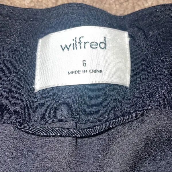 Wilfred Aritzia black midi skirt - Image 2
