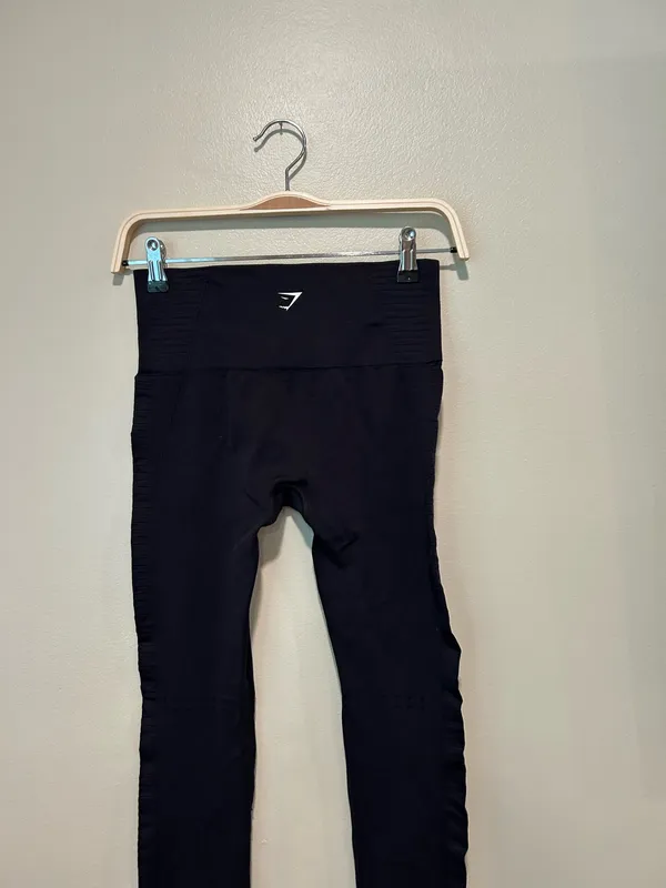 Gymshark black leggings (S) - Image 5