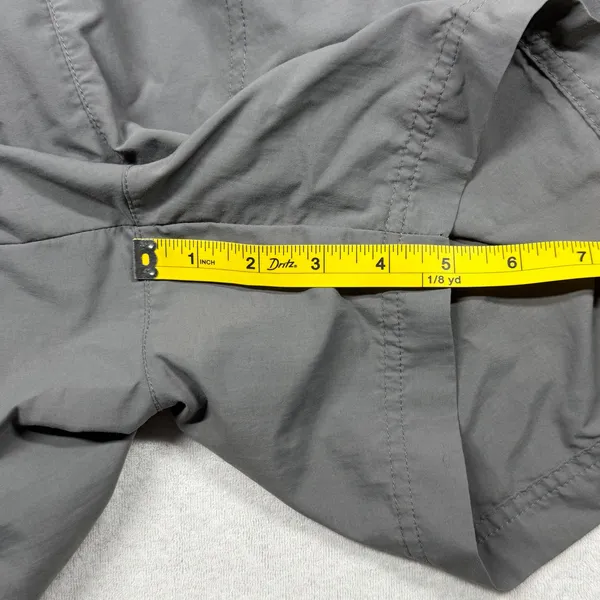 Columbia Women’s Size Small Gray Nylon Hiking Outdoor Shorts Drawstring - Image 8