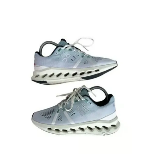 On Running On Cloud Cloudsurfer Running Cushioned Shoes Mineral/Aloe Women’s 7.5 - Image 9