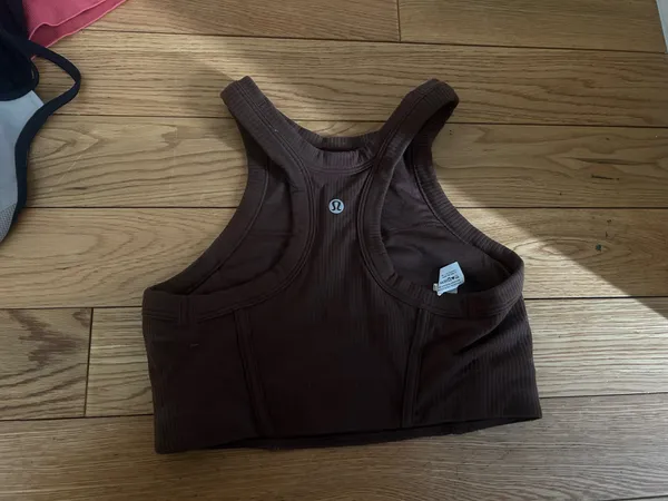 Lululemon Ribbed High Neck Bra - Image 3