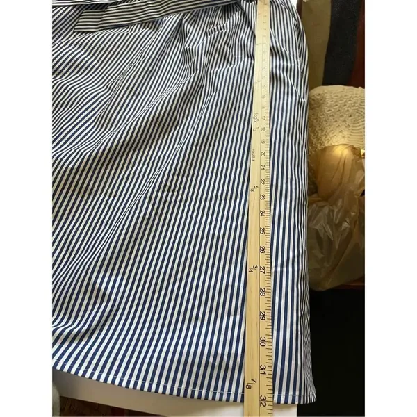 In The Beginning size L sides stripes bows sundress - Image 5
