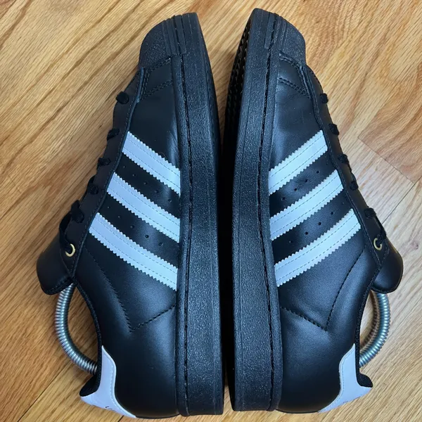 Adidas 2020 Superstar Stan Smith VS Superstar Black FX7888 Size 5.5M/7W NO BOX - Image 3