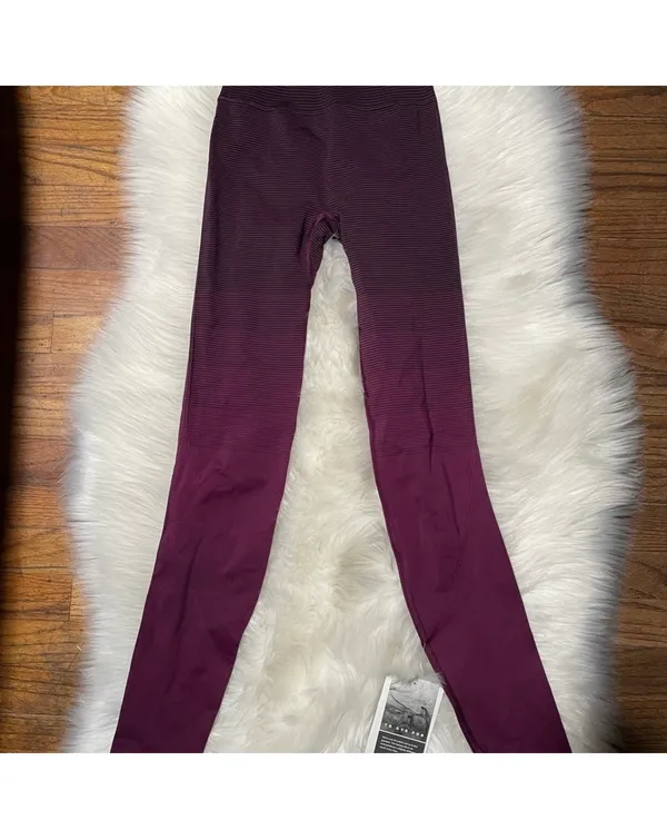 Lululemon Ebb to Train Tight *Wash Marvel / Black / Black size2 NEW - Image 11