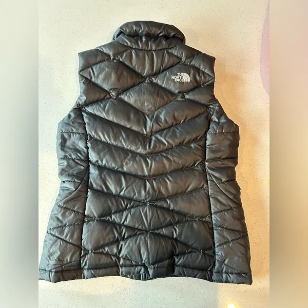 The North Face Aconagua Puffer Vest Gray Women’s Size Small - Image 5