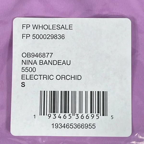 Free People Intimately Nina Bandeau Small Strapless Electric Orchid Strapless - Image 8