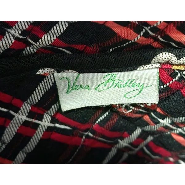 Vera Bradley Women's Pirouette‎ Large Quilted Floral Tote Shoulder Handbag Black - Image 6