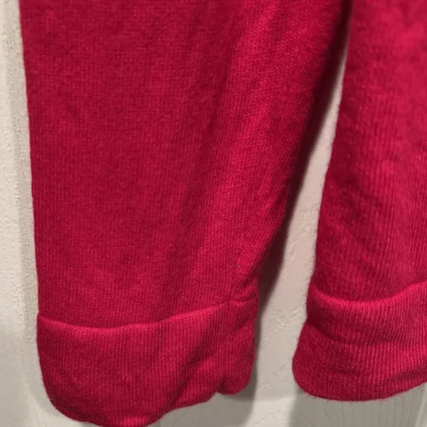 J.Crew Teddie Sweater Womens‎ Size S Pink crewneck pullover wool cotton blend - Image 2