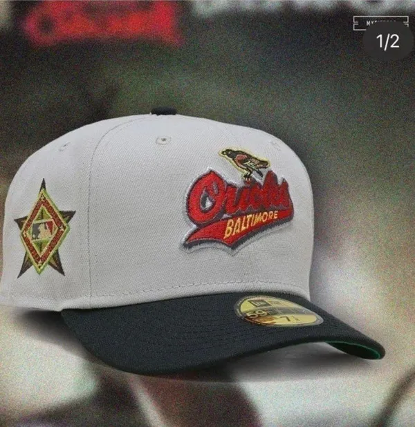 New Era Myfitteds Baltimore orioles Ozzy osbourne blizzard of ozz inspired size 7 1/8 brand new sold out - Image 6