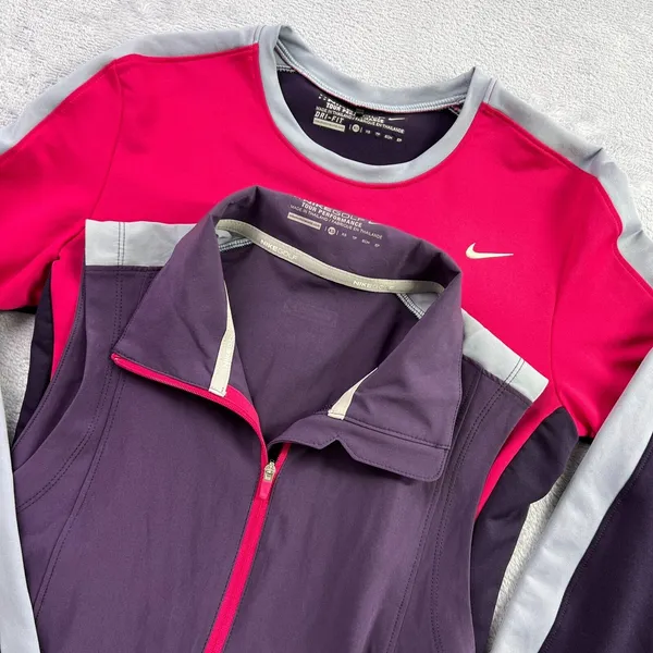 Nike Golf Tour Performance Dri-Fit‎ 2 Piece Vest Shirt Women's Tennis Pickleball - Image 2