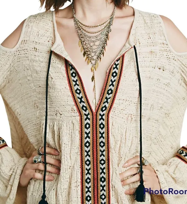 Free People The Love of Flowers boho tunic - Image 5