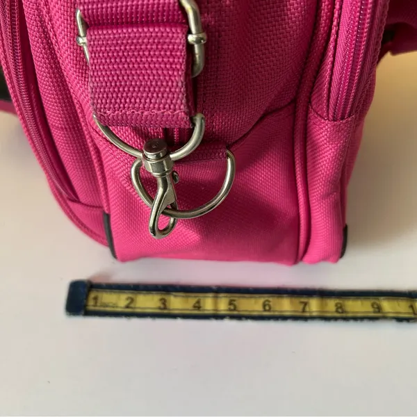 Ricardo Beverly Hills Magenta Crossbody Tote Laptop Purse Bag for Women - Image 9