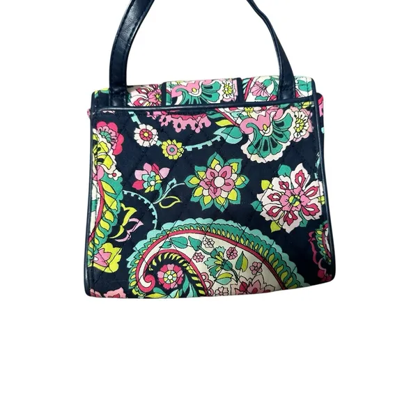 Vera & Lucy Vera Bradley Floral‎ Mini Hipster Turn Lock Crossbody - Image 3