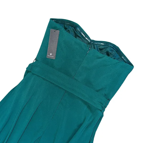Lulus Green Strapless Maxi Dress Size XS NWT - Image 10