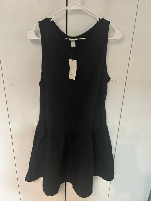 a new day Black Sleeveless Drop-Waist Midi Dress - Image 2