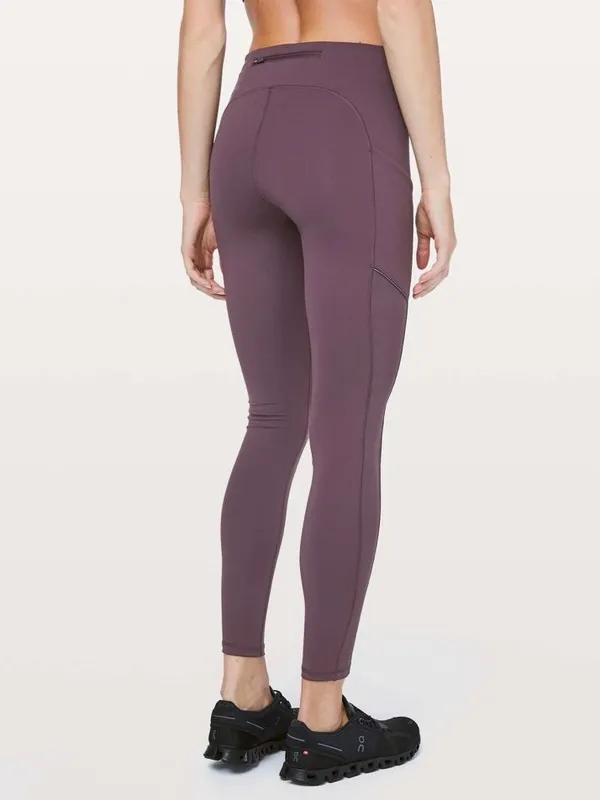 Lululemon Speed Up Tight *28" Arctic Plum W5BMUS Full-On® Luxtreme size 8 - Image 2