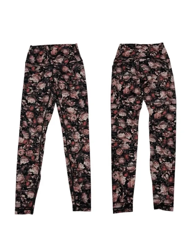 $128 Lululemon Wunder Under Hi-Rise Tight *Nulux Peony Multi 8 - Image 7