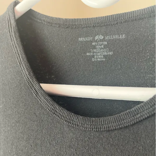 Black T-Shirt Brandy Melville - Image 5