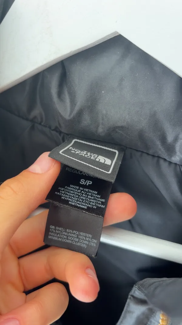 The North Face black puffer vest in size S - Image 3